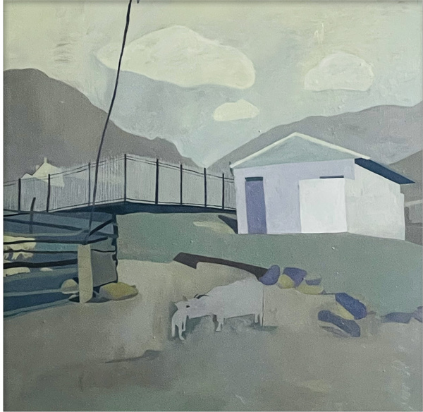 1684903386239643.jpg 丁娜 《耳语》 60x60cm 布面油画.jpg