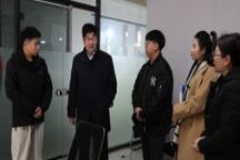 语言与传媒学院院长魏永贵教授一行探问科研创作横向项目进展