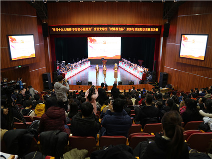 beat365官网学生在全区大学生“时事报告杯”形势与政策知识竞赛中喜获佳绩