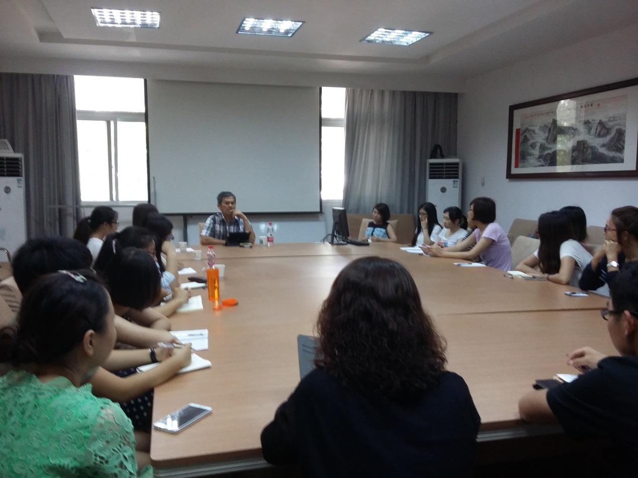 美俄勒冈州立大学伍国文教授来万象城进行学术交流